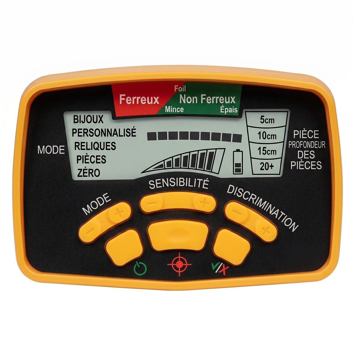 MD-6350 — Détecteur de Métaux Haute Précision