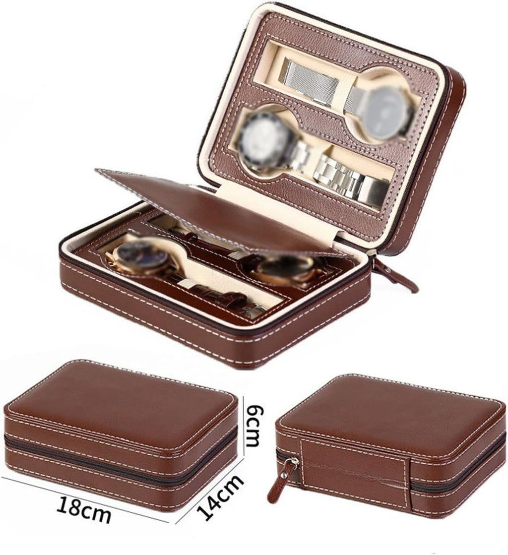 Étui Quatre — Cacao
