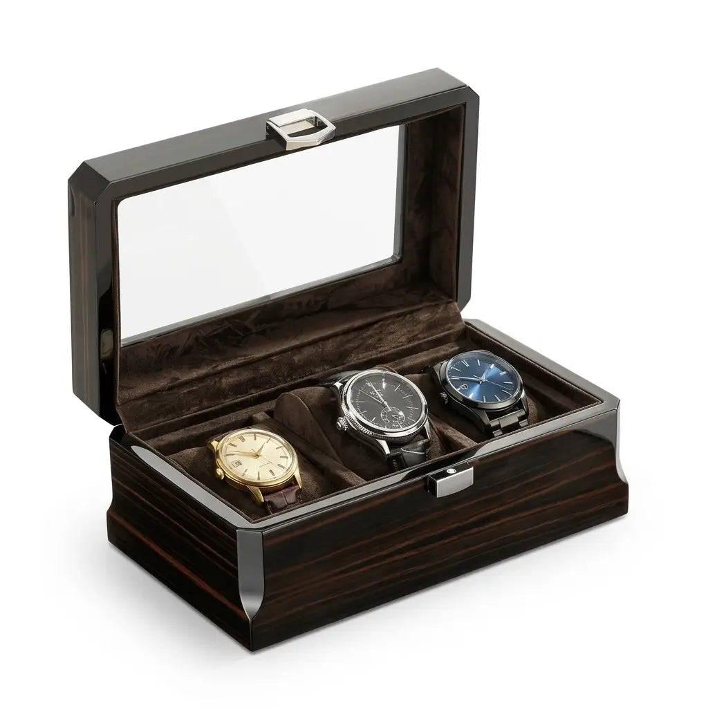 Coffret Trio — Noyer