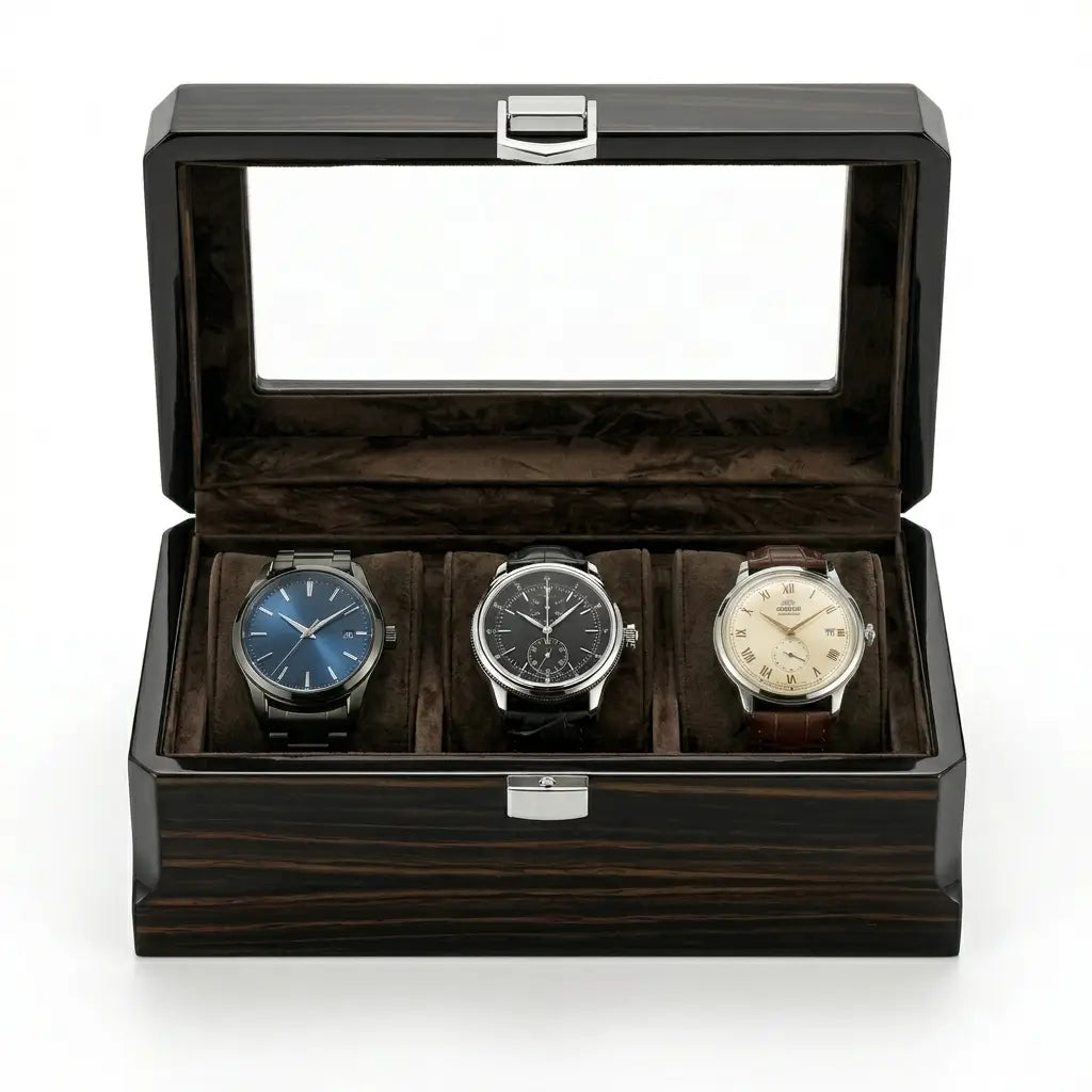 Coffret Trio — Noyer