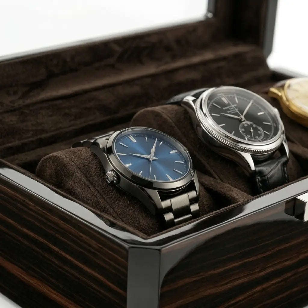 Coffret Trio — Noyer
