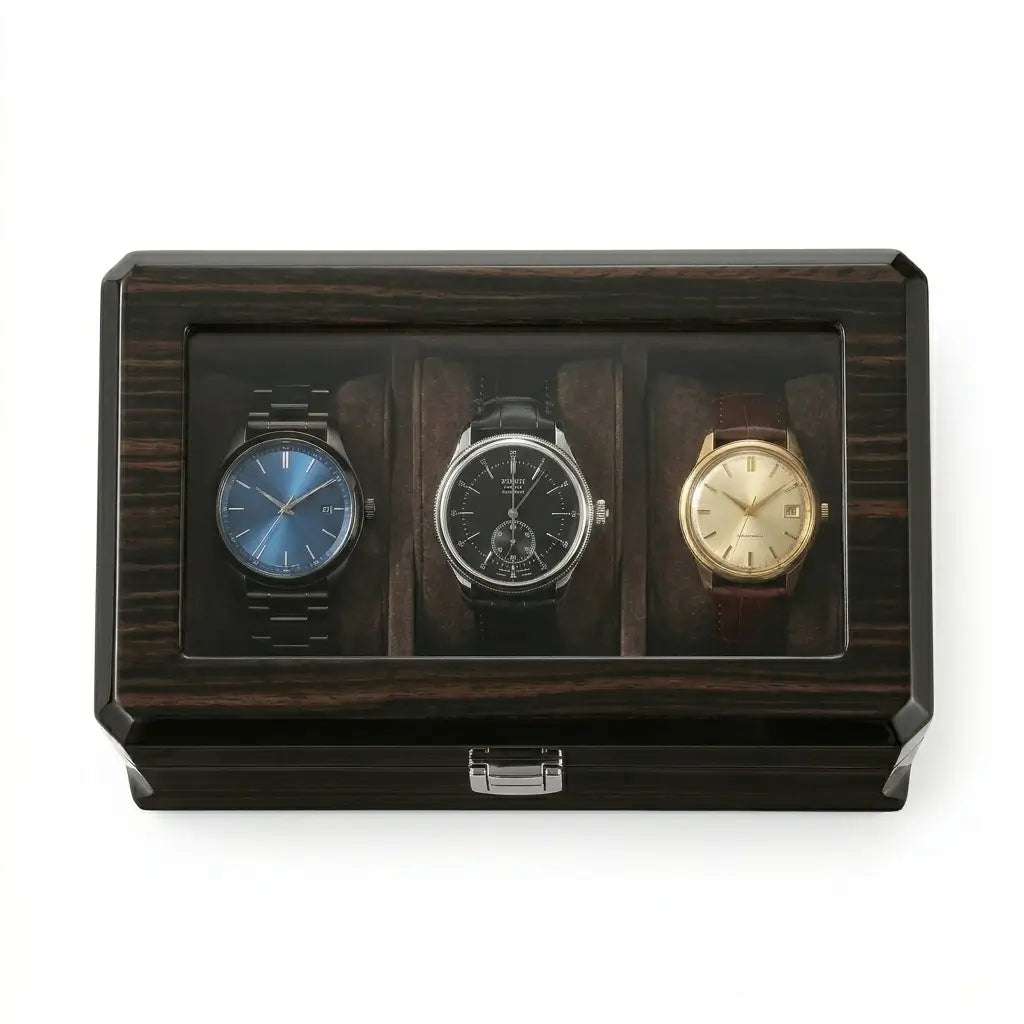 Coffret Trio — Noyer