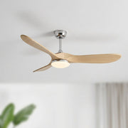Terrain d’Or Aria — Ventilateur de plafond en bois, silencieux