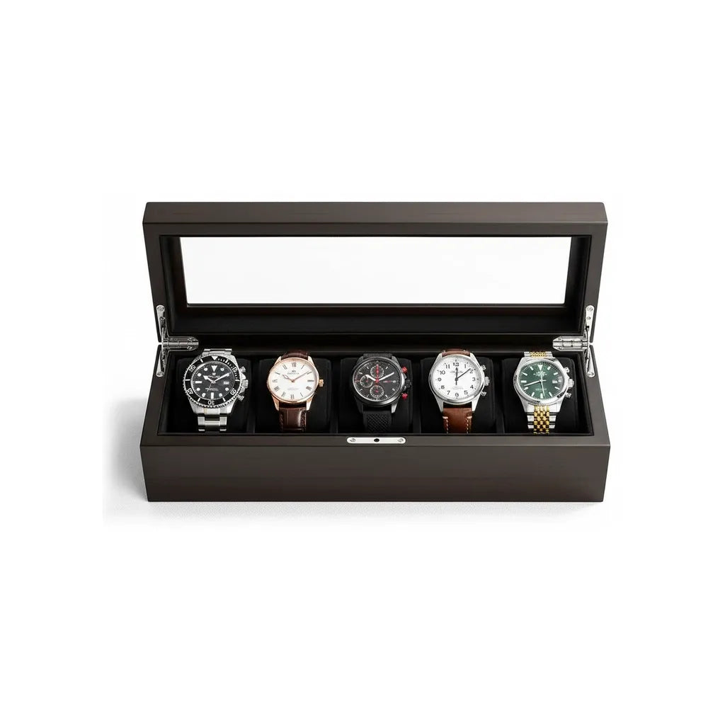 Coffret Cinq — Noyer