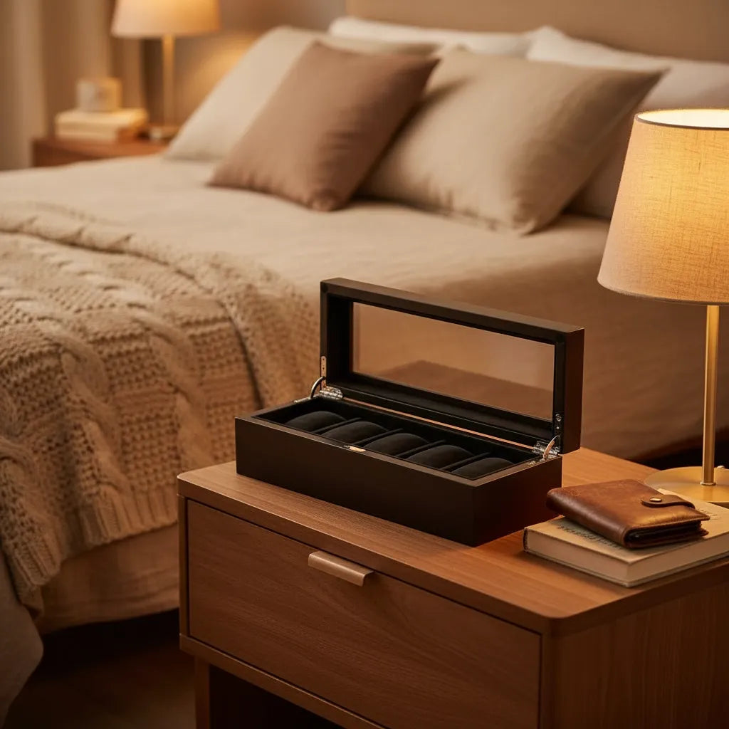Coffret Cinq — Noyer
