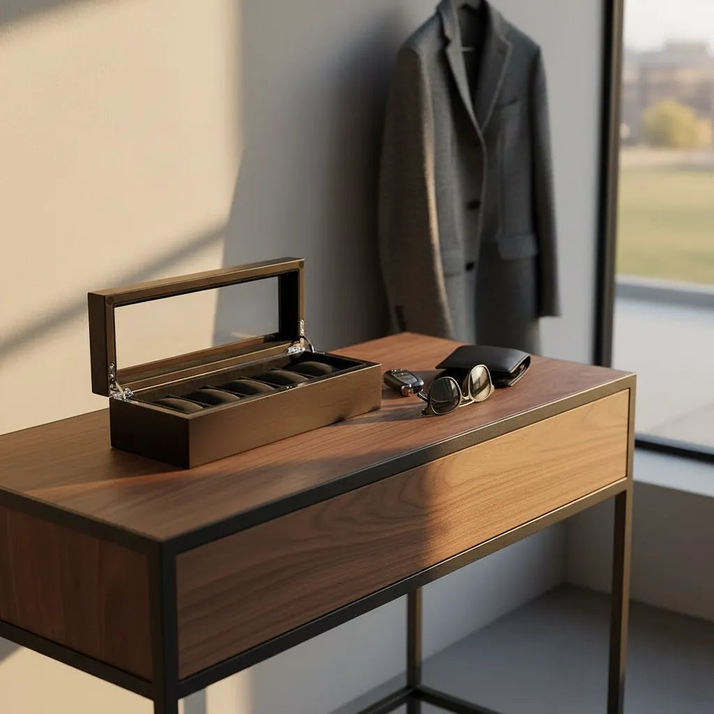 Coffret Cinq — Noyer