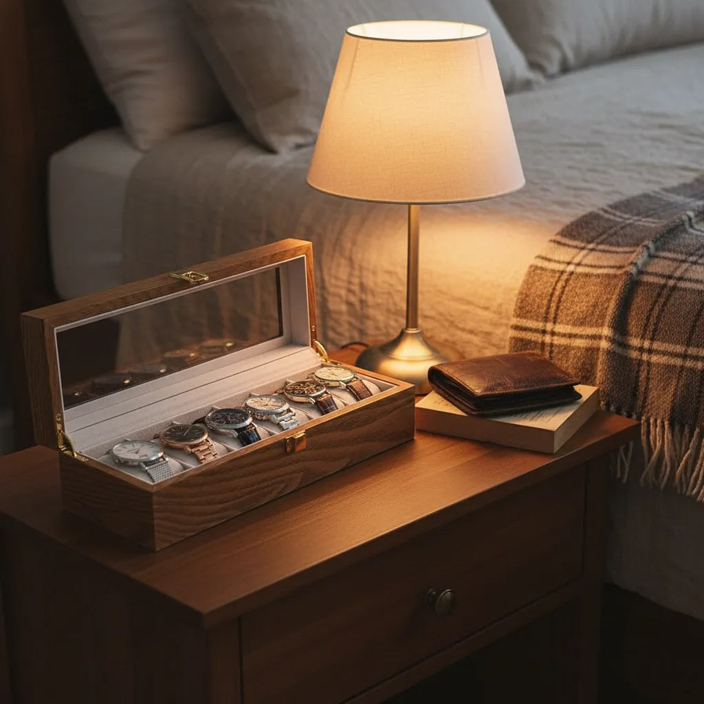 Coffret Six — Noyer