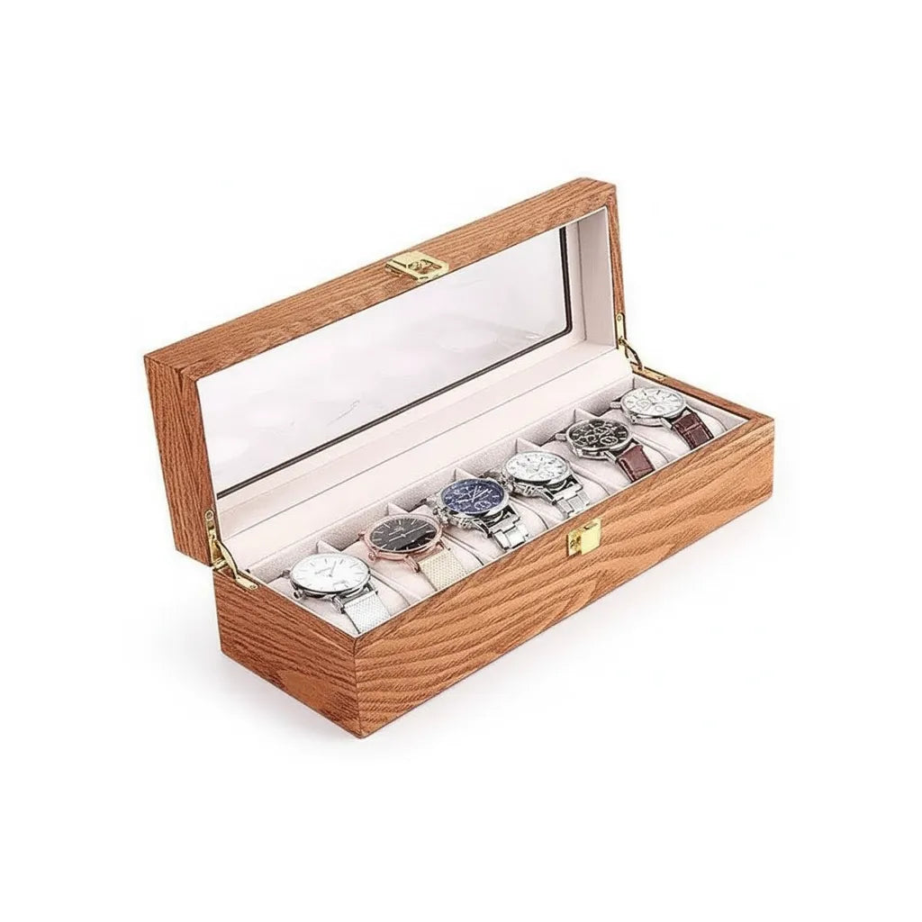 Coffret Six — Noyer