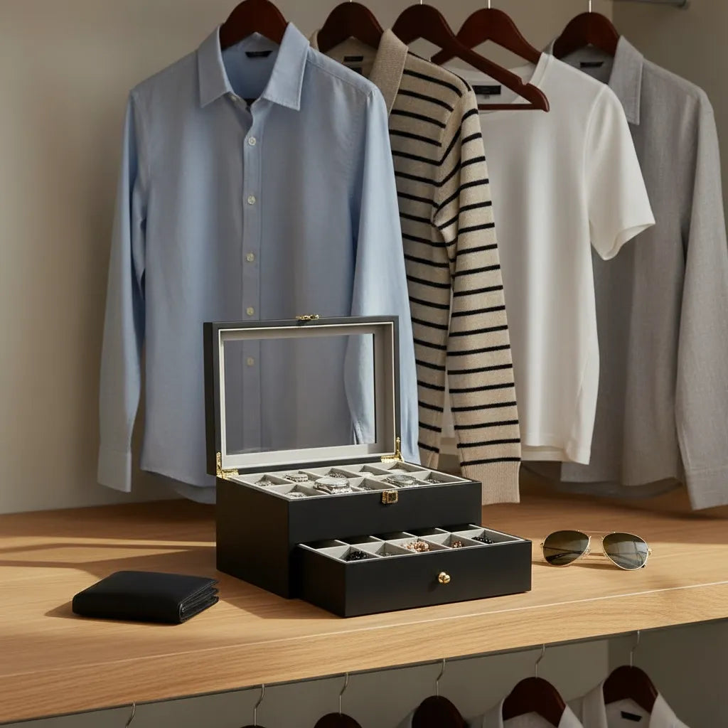 Coffret Vingt — Noyer