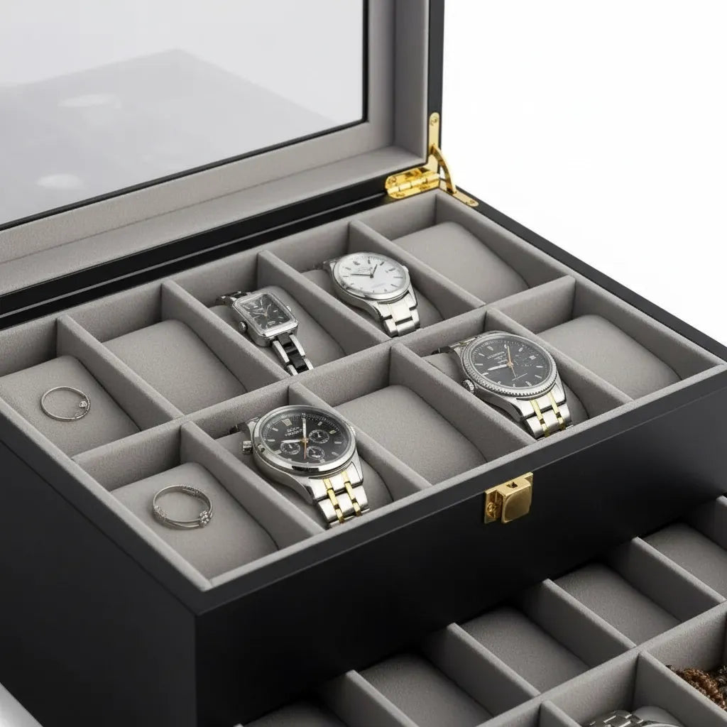 Coffret Vingt — Noyer