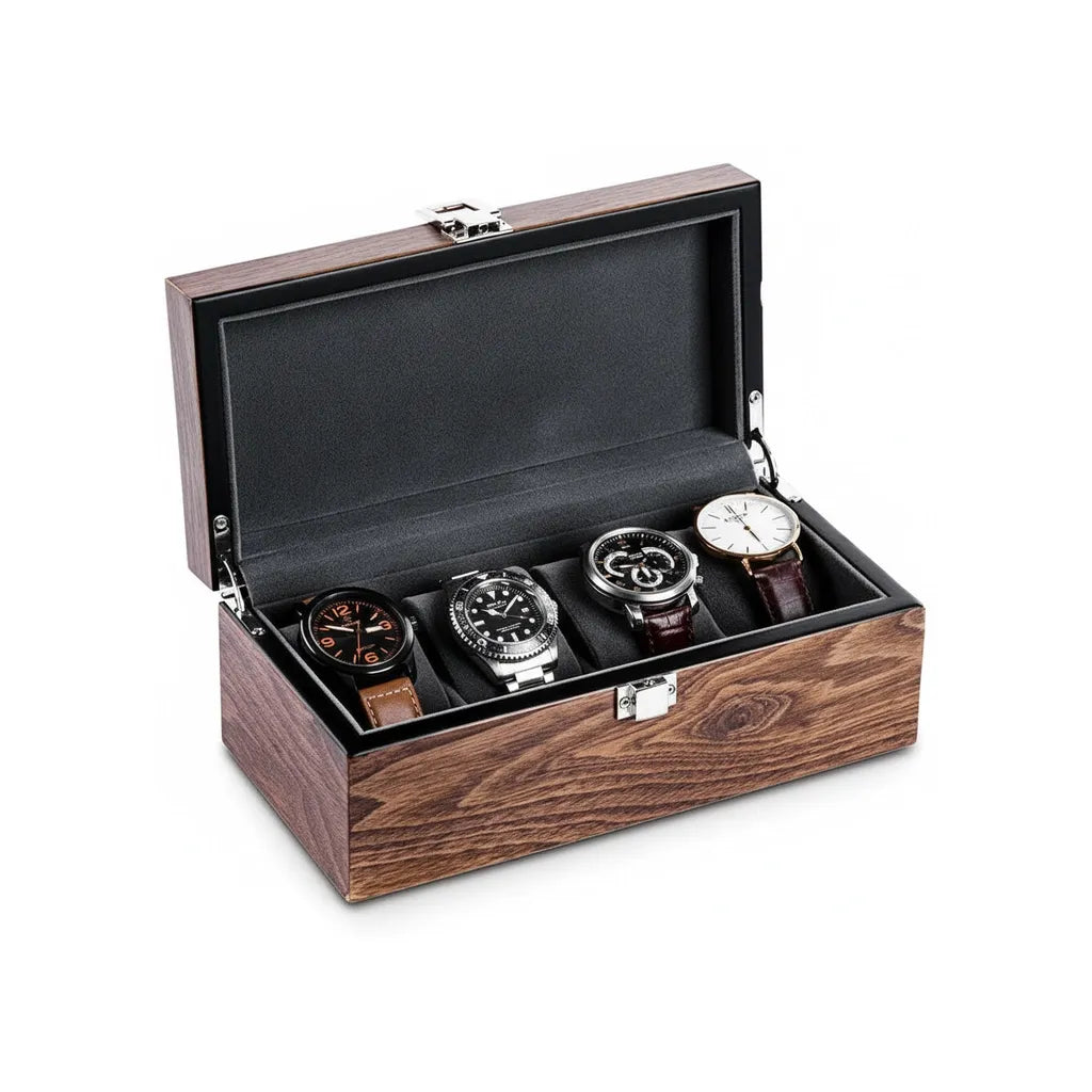 Coffret Quatre — Noyer