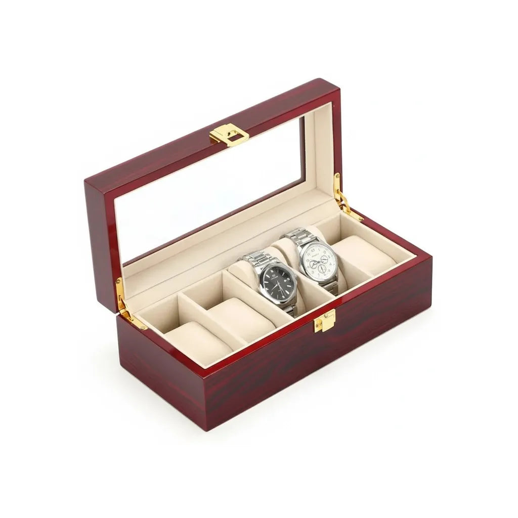 Coffret Cinq — Grenat