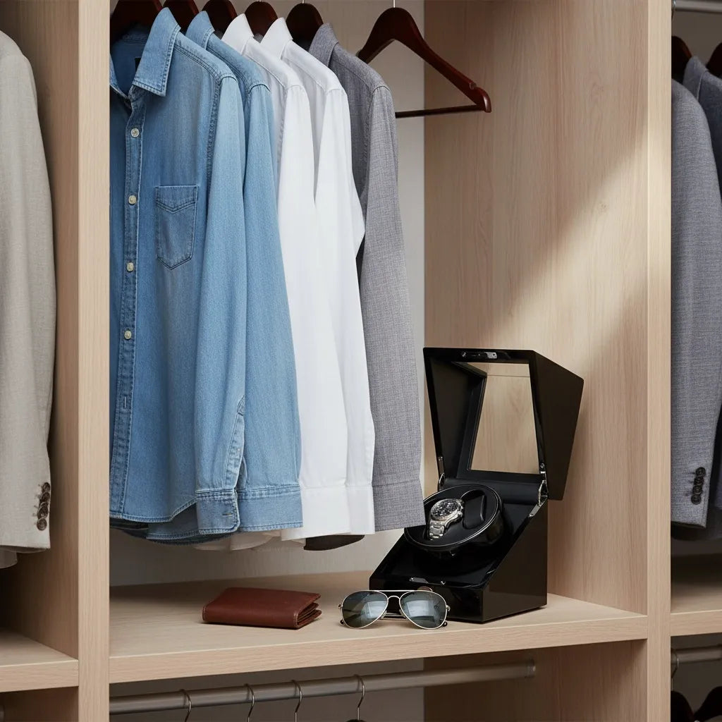 Remontoir Duo — Acajou